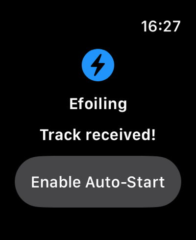 Apple Watch - Track Received